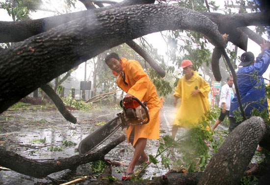 Philippines: 25 people died from storm Nock-ten