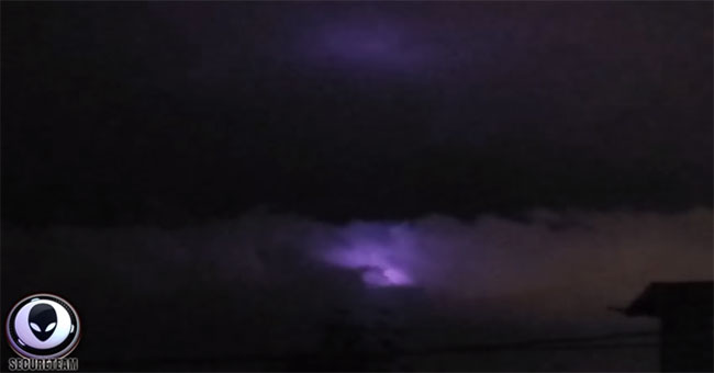 Philippines: The sky suddenly turned purple like the end of the world