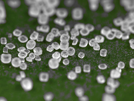 Phone battery will be small with salt particles