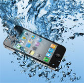 Phone is water soluble