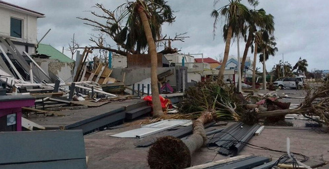 Photo: Death storm Irma landed on Florida, causing casualties for Americans
