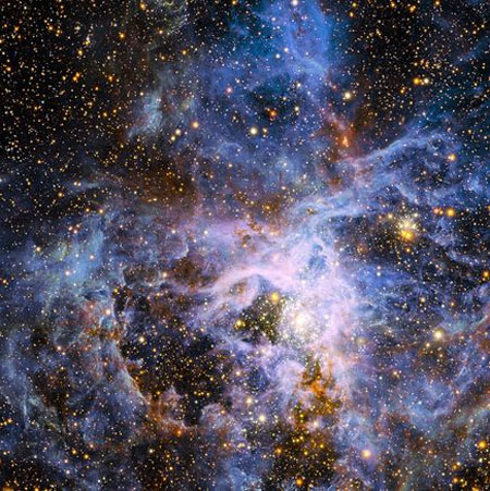 Photo of the universe: The star is 150 times brighter than the Sun.