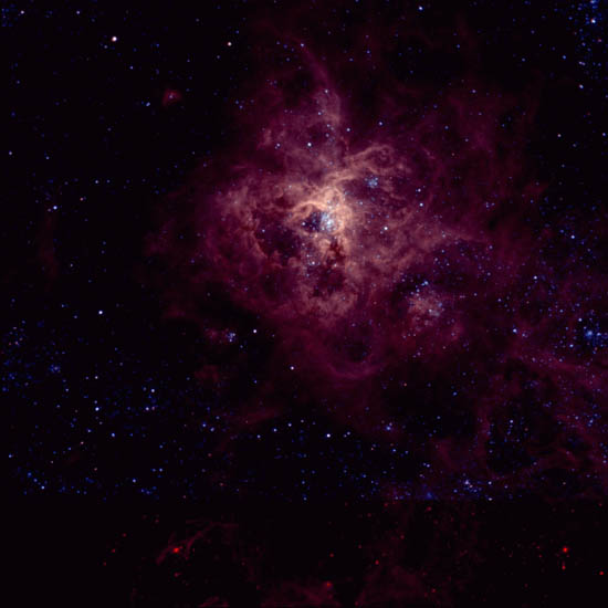 Photographing Tarantula nebula from close distance