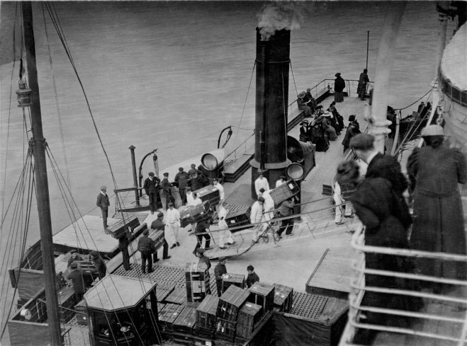 Photos never published about life on the Titanic 100 years ago