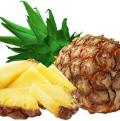Pineapple smells of coconut