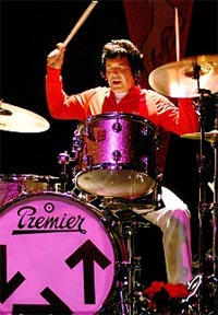 Playing drums is as tired as playing soccer