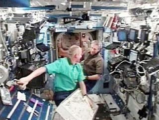 Poison leakage on the ISS station