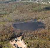 Poisonous open pit earthquake in the United States