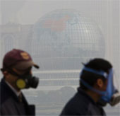 Pollution in China has caused dust and smoke equipment to grow