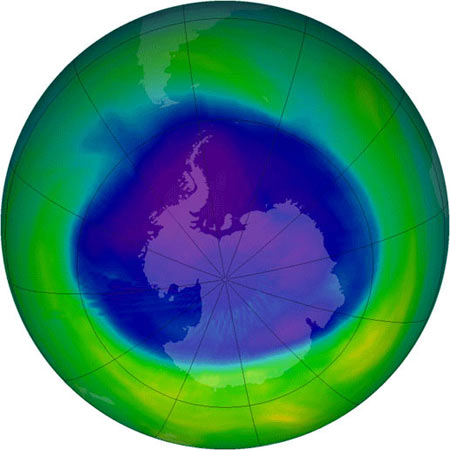 Positive signs in ozone recovery
