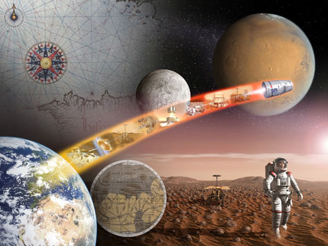 Practice flying to Mars - Term 1: Hammering math problems