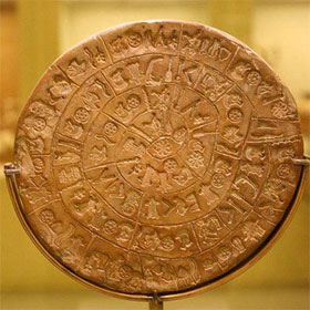 Prayer for mother on a 4,000 year disc