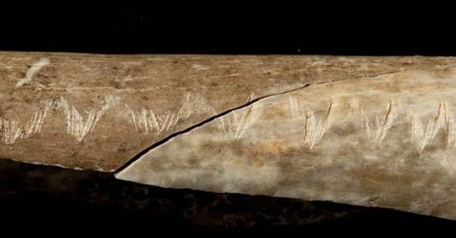 Prehistoric people used to eat the dead relatives