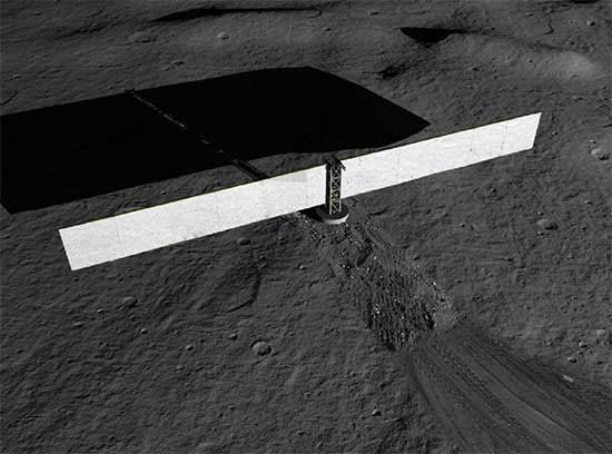 Prepare to build a nuclear power plant on the Moon