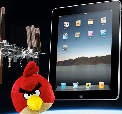 Prepare to launch the iPad to the International Space Station