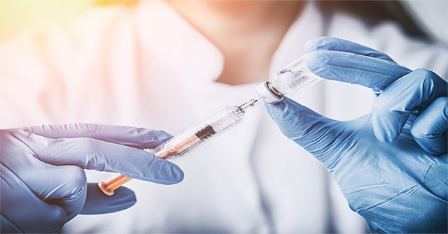 Present the vaccine to prevent cancer