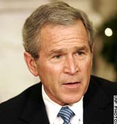 President Bush protects the marine environment