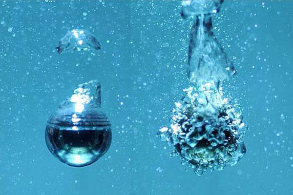Prevent bubbles from forming when the water boils