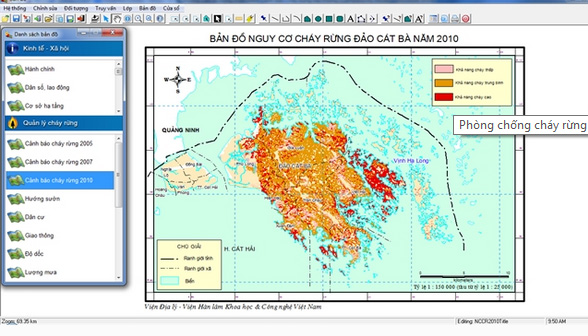 Preventing forest fires from satellites