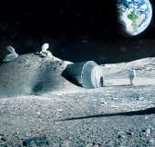 'Print' base on the moon