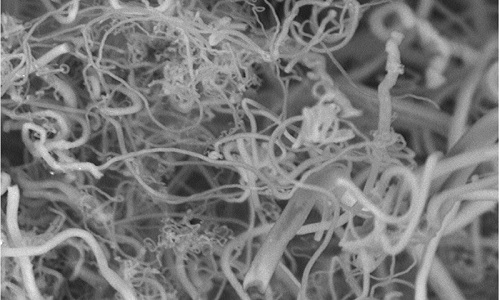 Processing aircraft components from carbon in the air