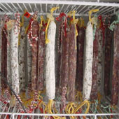 Processing baby sausages
