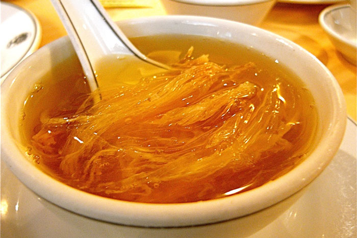 Procession of disease because of eating micro-fish soup