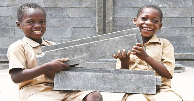 Producing bricks from ... plastic waste