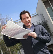 Production of solar cells by A3 printer