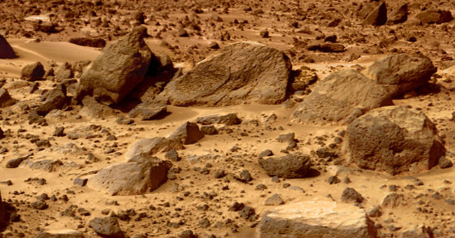 Prohibited areas on Mars