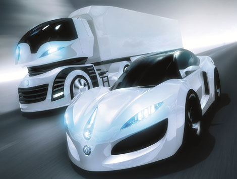 Project of developing intelligent transport vehicles