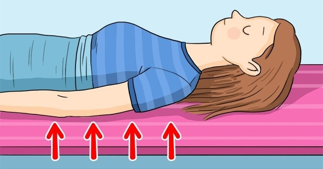 Proper sleeping instructions help reduce wrinkles