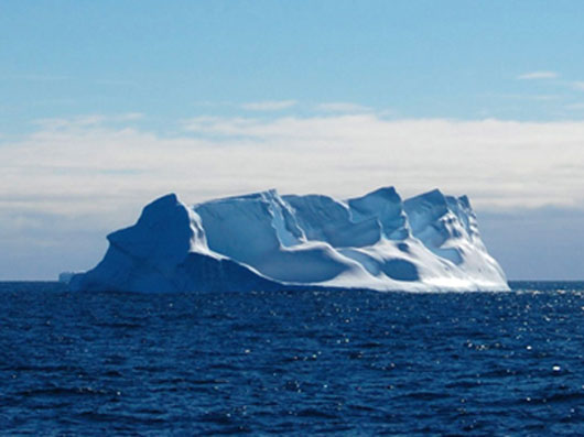 Pull the ice from the North Pole to Africa