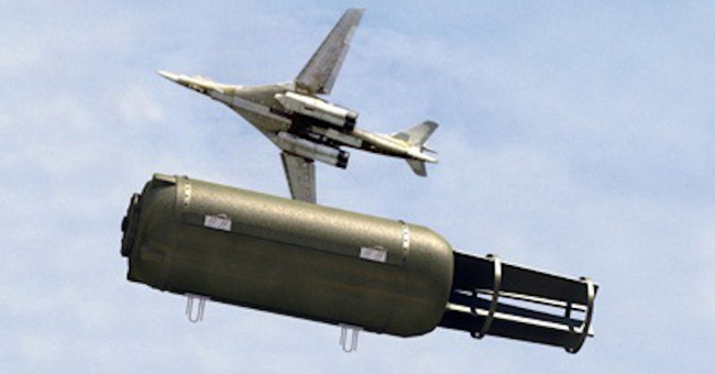 Put the hair on the back of the Russian 'Father of Bombs' power