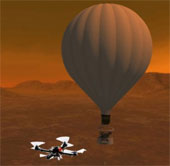 Put unmanned aircraft on Saturn's moon