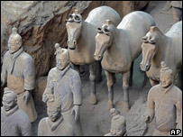 Qin Shihuang's army is coming to England