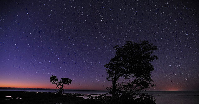 Quadrantid meteor shower images around the world