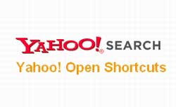 Quick search with Yahoo Search Shortcut