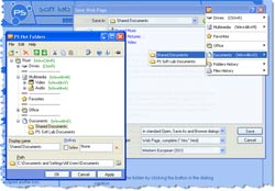 Quickly access folders with PS Hot Folders