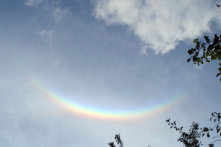 Rainbow upside down