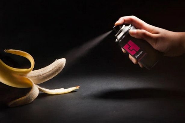 'Raincoat' safe protective sex spray