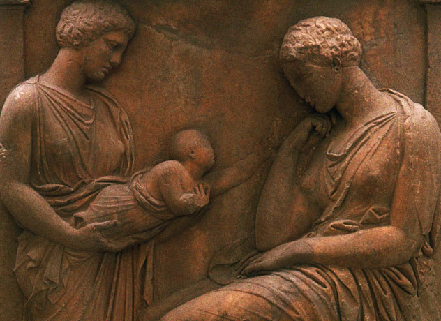 Raising children in ancient times