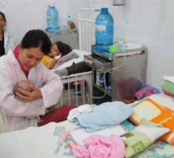 Rarely: Children with chronic obstructive pulmonary disease