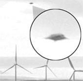 Real damage story mysterious flying disc appeared in England