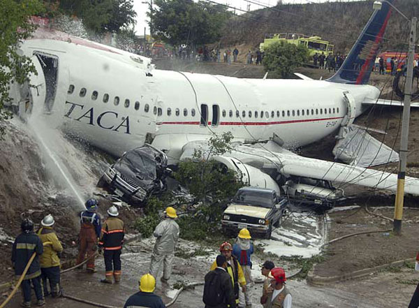 Rear seat is safer when the plane falls