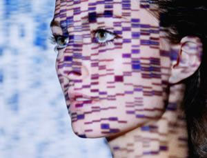 Recreate facial images from DNA