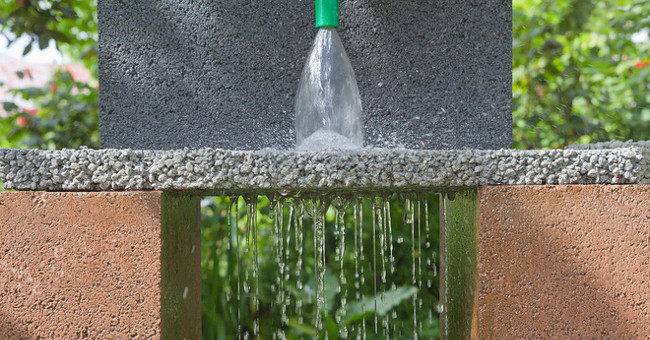 Recycled carbon fiber improves concrete drainage capacity during the flood season