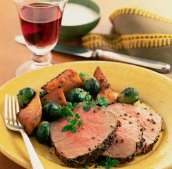 Red wine and beef - an effective combination