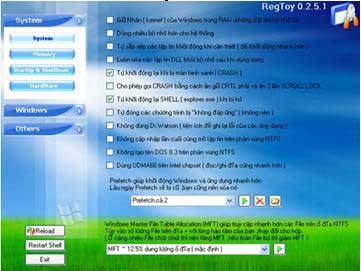 RegToy 0.2.5.1- Optimize computers and more