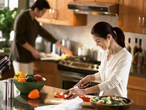 Relieve stress with 'happy home'